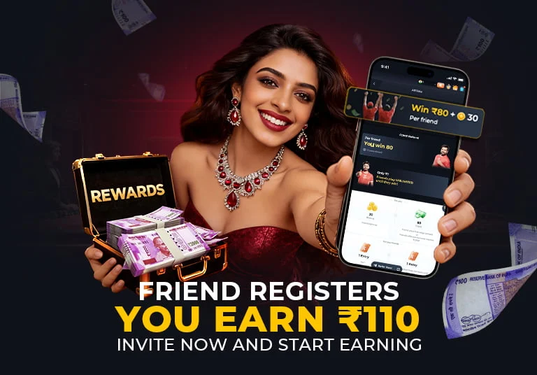 Drem Rewards — a friend registers, you earn ₹110